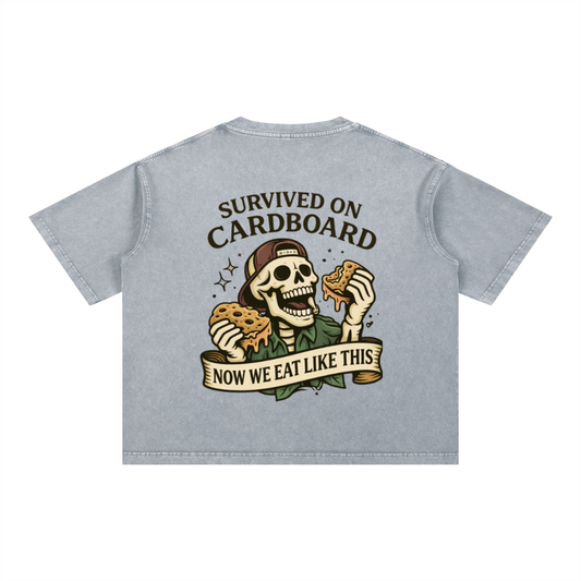 Survived on Cardboard Tee