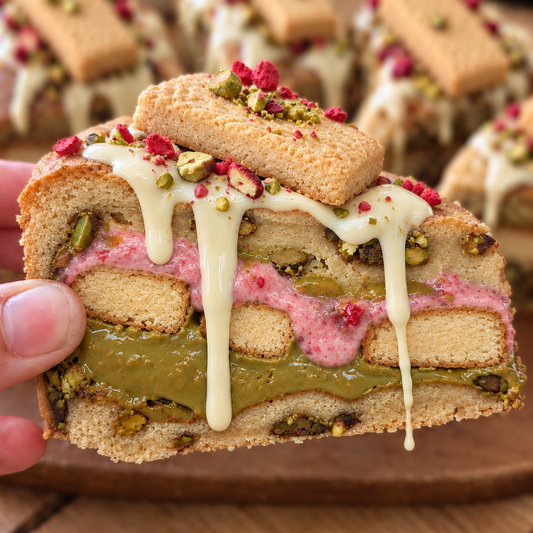 Pink Pistachio Panic Pie