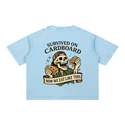Survived on Cardboard Tee