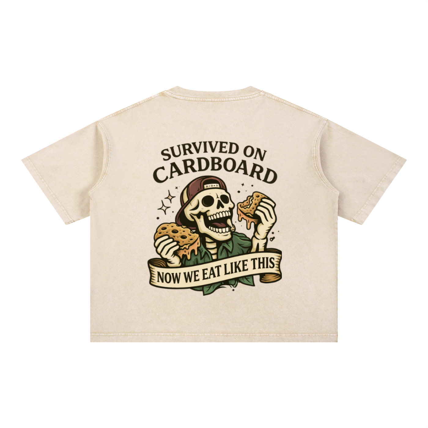Survived on Cardboard Tee